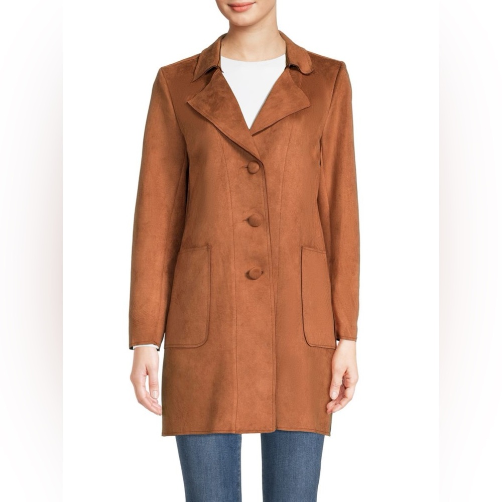 Elegant Brown Trench Coat for Women